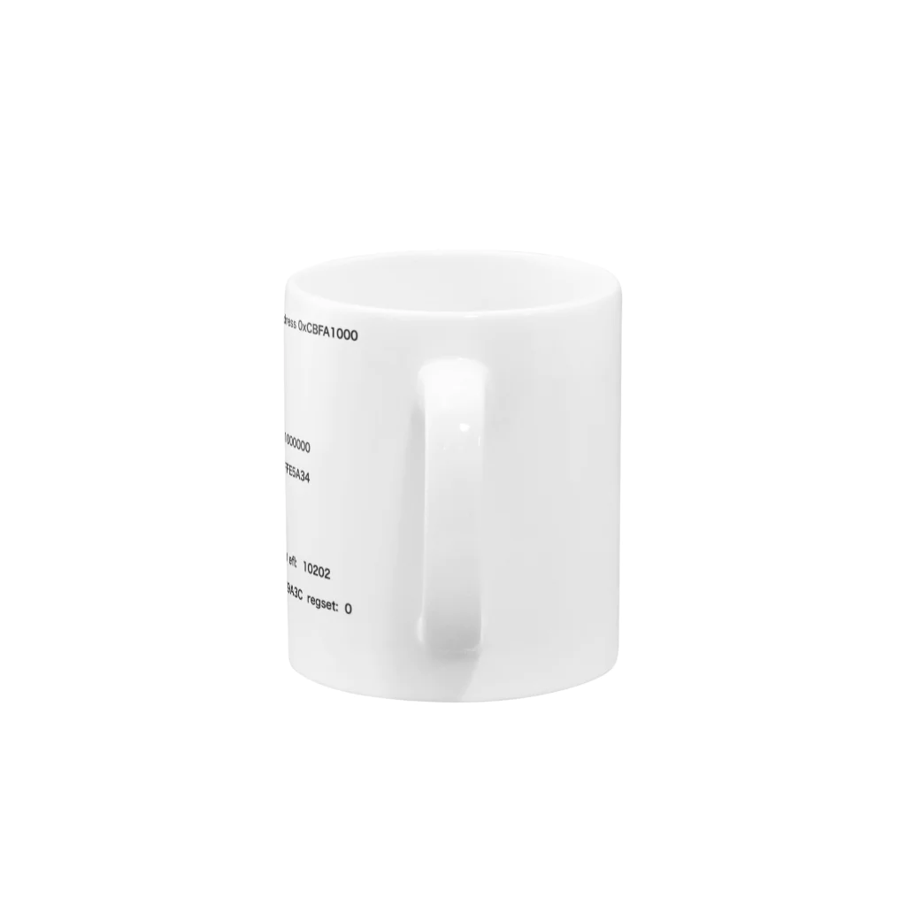 AURA_HYSTERICAのKernel_Panic Mug :handle