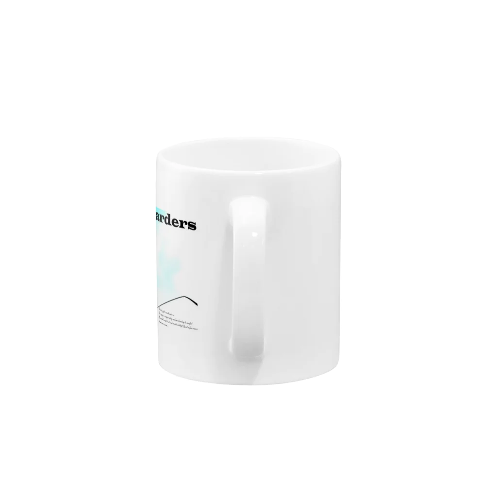 OfficeTMSKのスノーボーダー Mug :handle