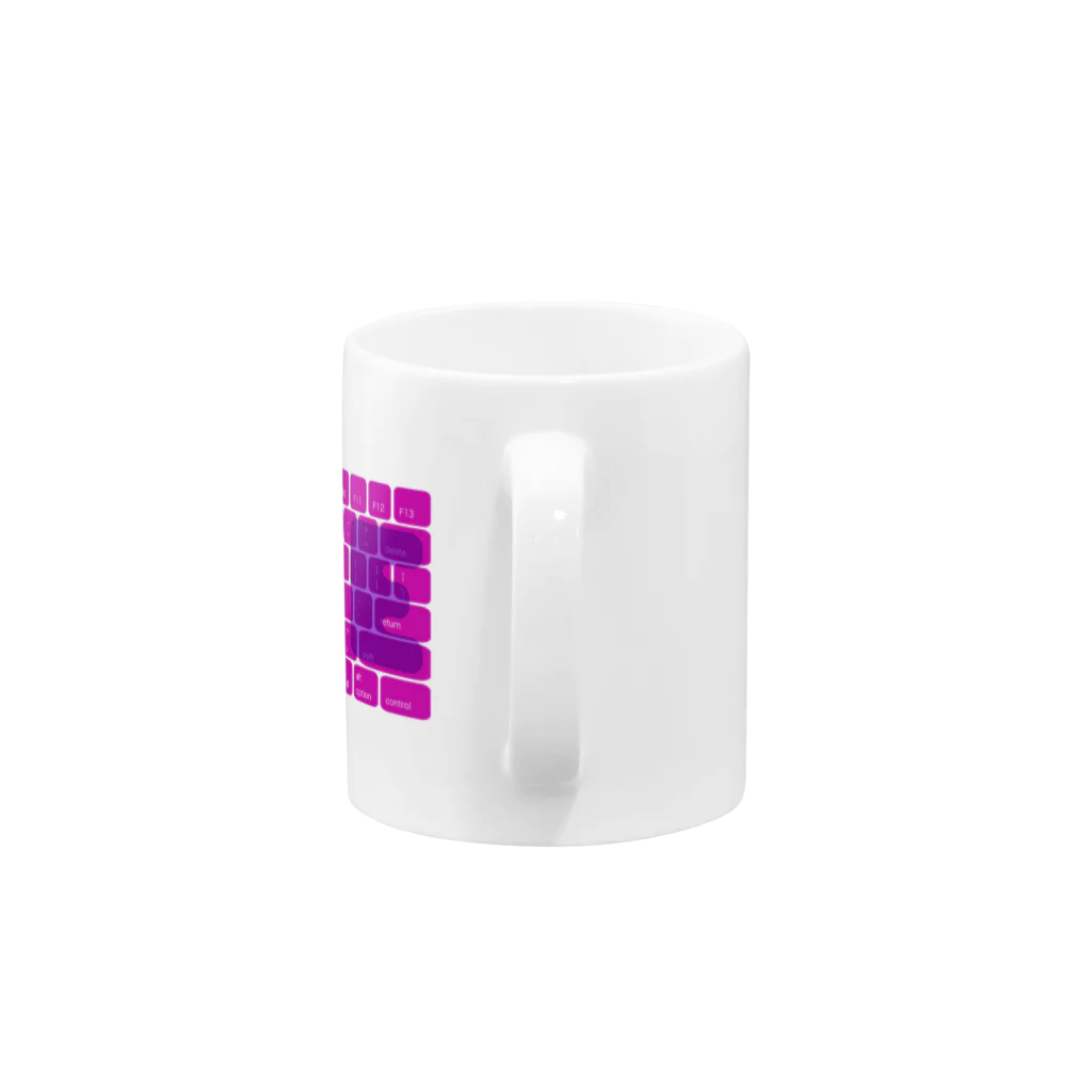 AURA_HYSTERICAのLOVE Mug :handle