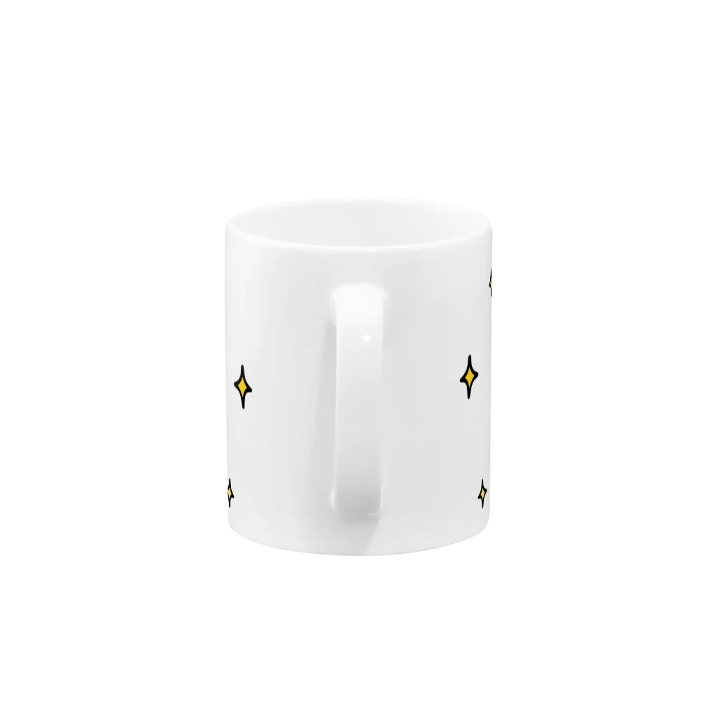 mame&coのまるいののマグカップ（バレエ編） Mug :handle