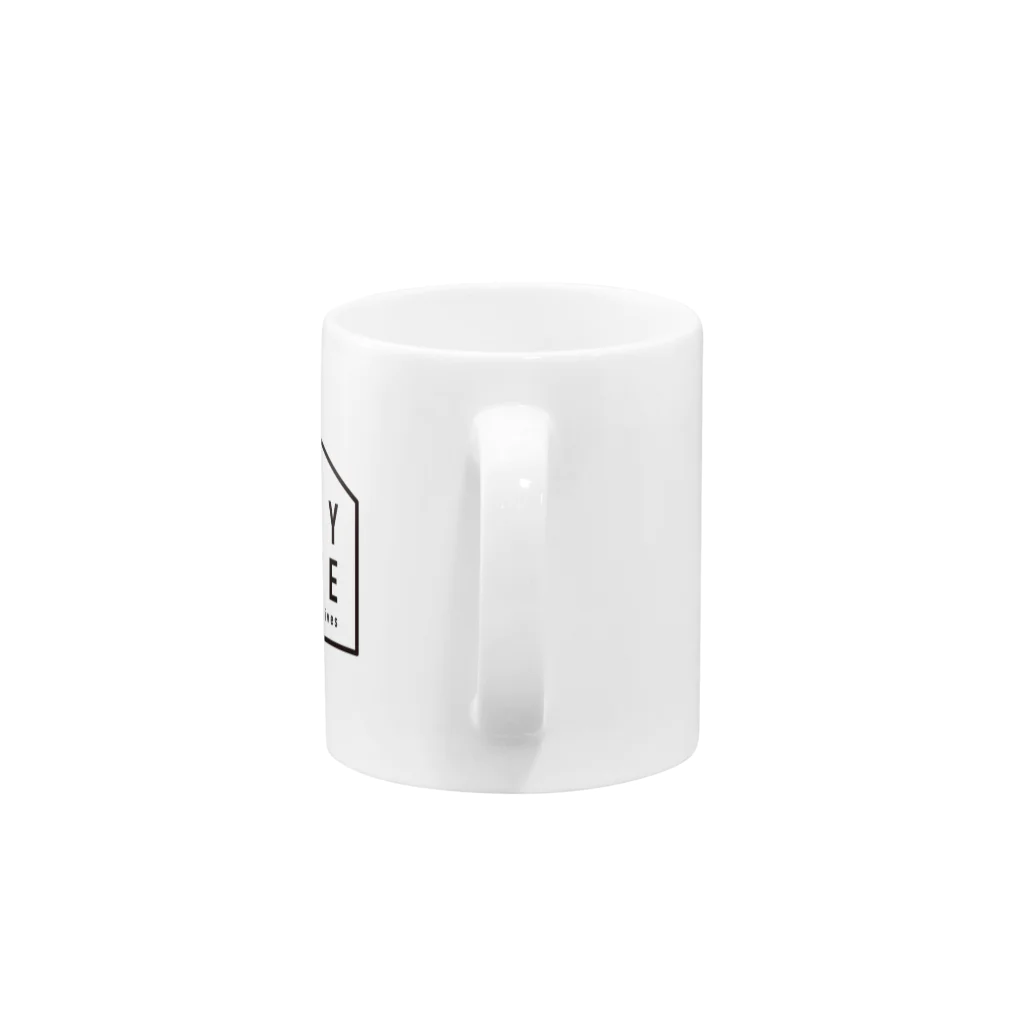 100sのSTAY HOME series Mug :handle