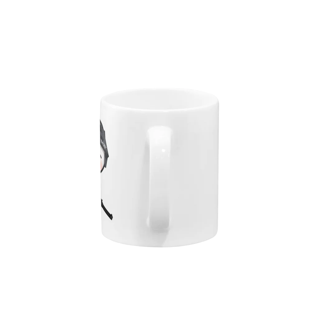 マイマビゲーム放送局のマビちゃんグッズ Mug :handle