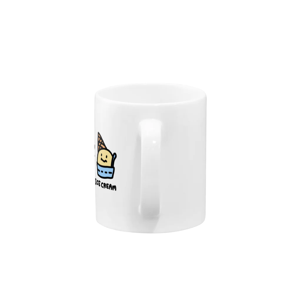 おれんじストアのストマックVSアイスクリーム Mug :handle