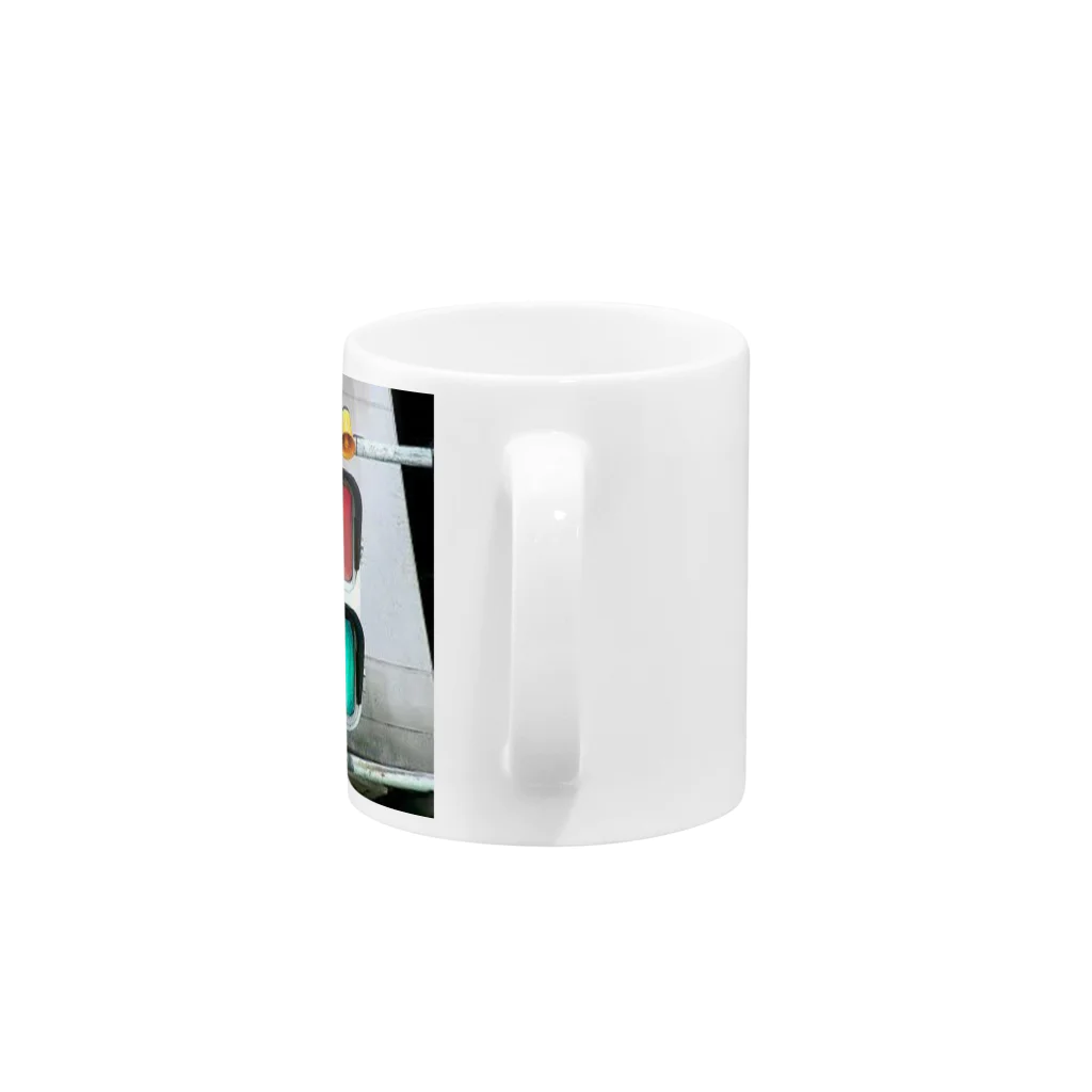 人生オワタの信号フェチの為の、、、 Mug :handle