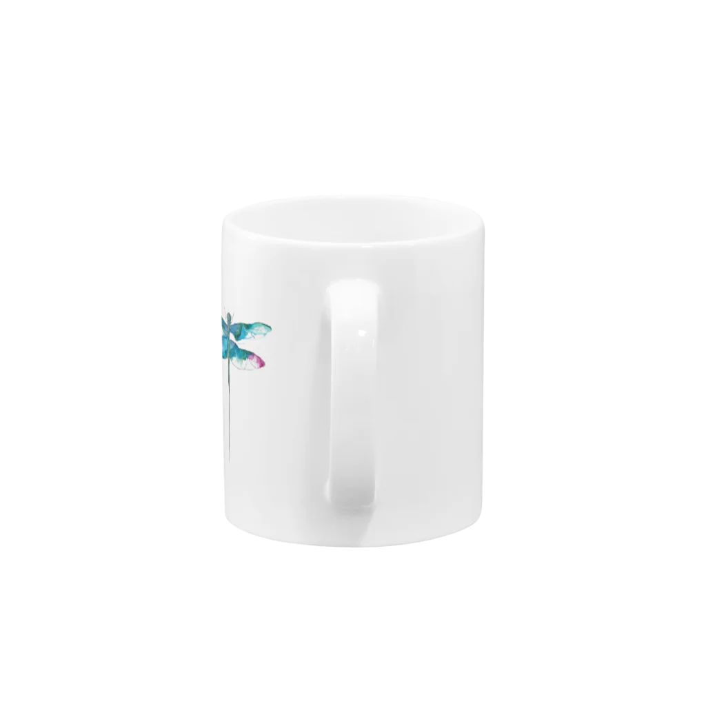 𝐈𝐤𝐞𝐝𝐚 𝐊𝐞𝐢𝐤𝐨のトンボ Mug :handle