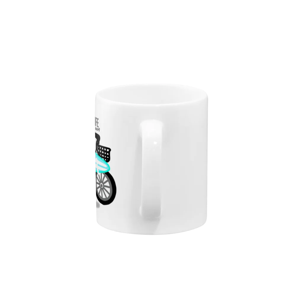 DESIGN SHOPのSURFING LIFE Mug :handle