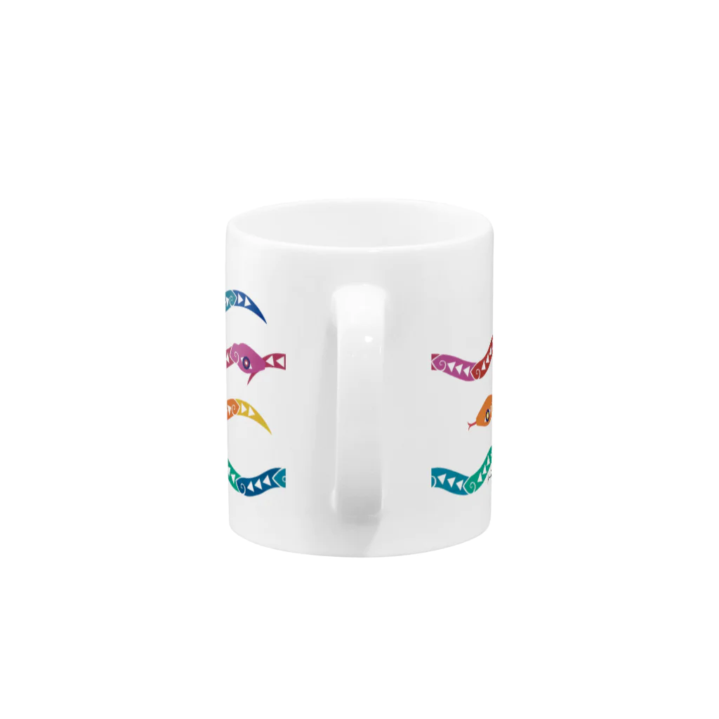 riya のSNAKE Mug :handle