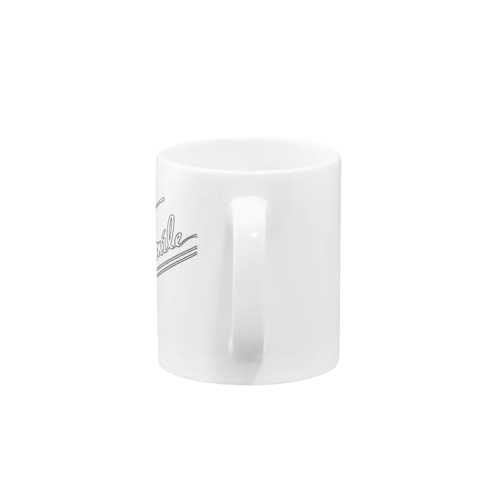 SmileのSmileグッズ Mug :handle