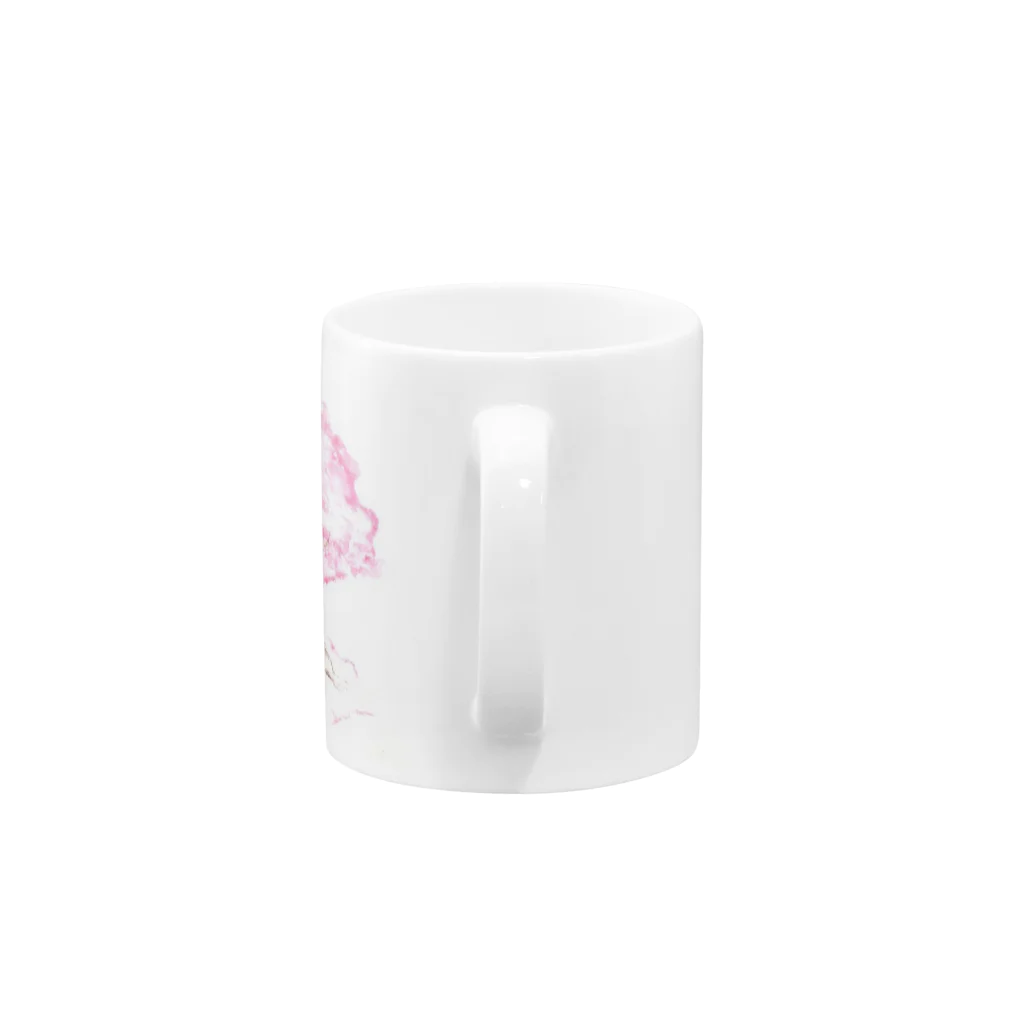 TsukinoYorukoの桜 Mug :handle