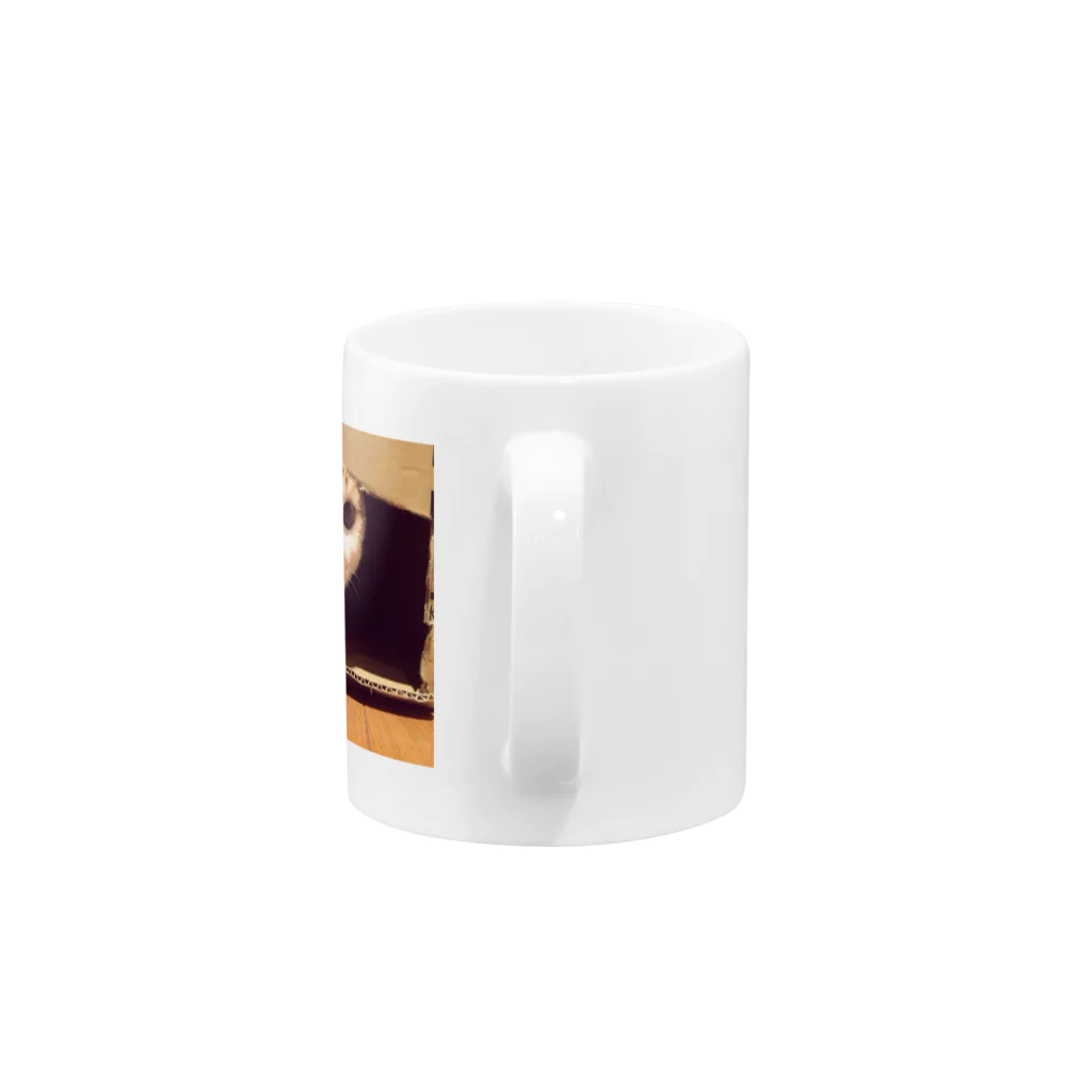 mico_mon_anのThe calico cat  Mug :handle