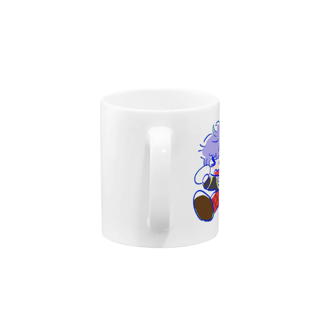 たぴ♦︎春コミ東２二15aのおかぴ Mug :handle