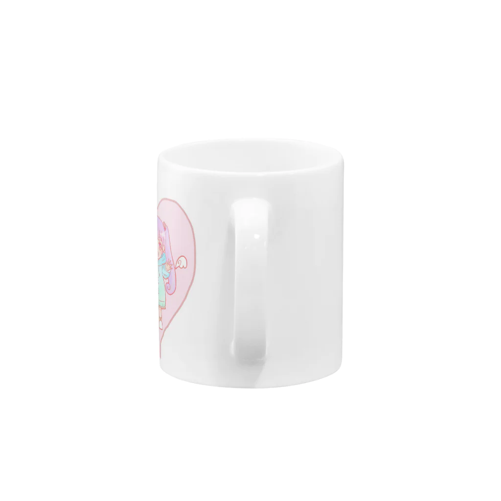 gnoのゆめかわ天使ちゃん Mug :handle