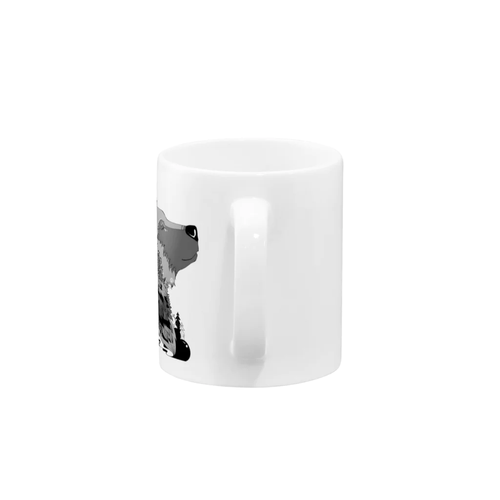 Happy HappyのBEAR Mug :handle