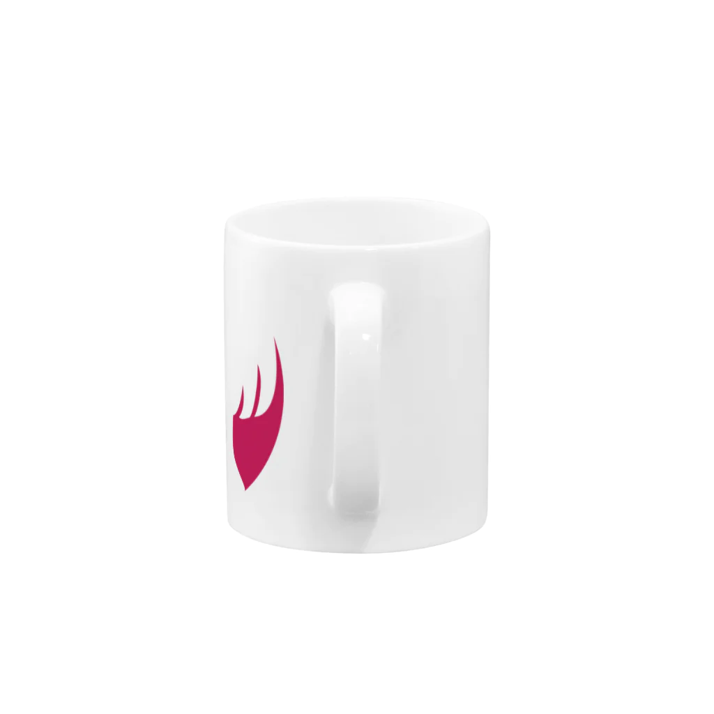 tipsysのロゴ ラウンド Mug :handle