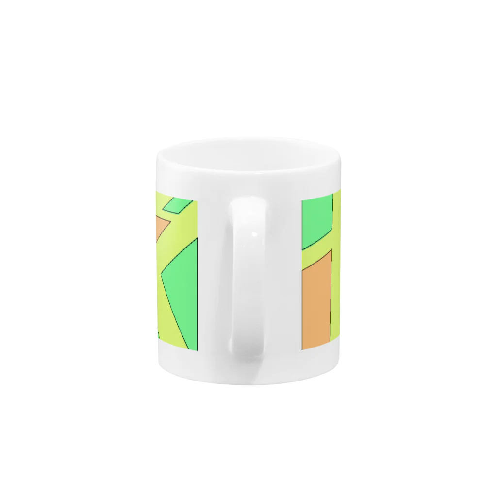 たくあんのお店の網目マグカップ Mug :handle