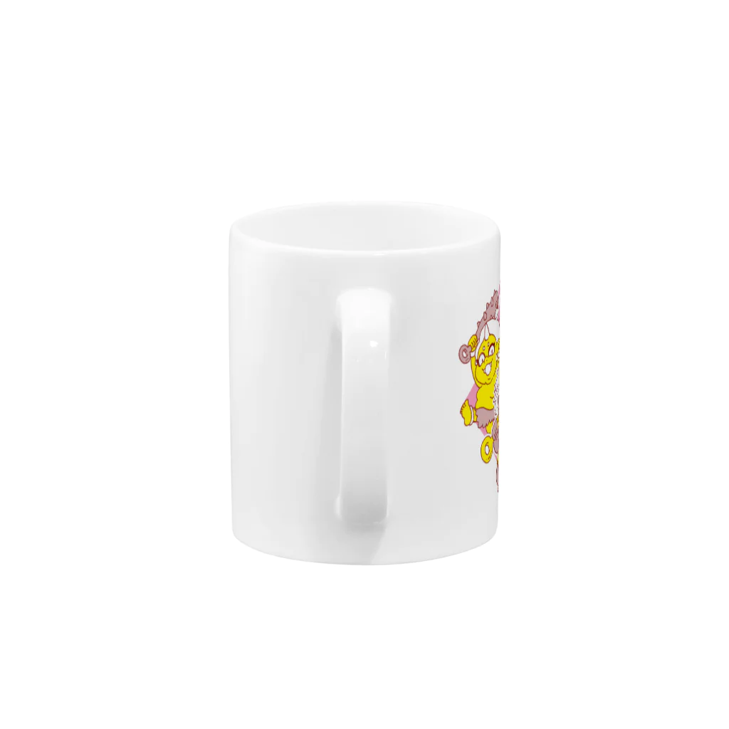 スタジオ･キーストンのMOMOTAROU Mug :handle