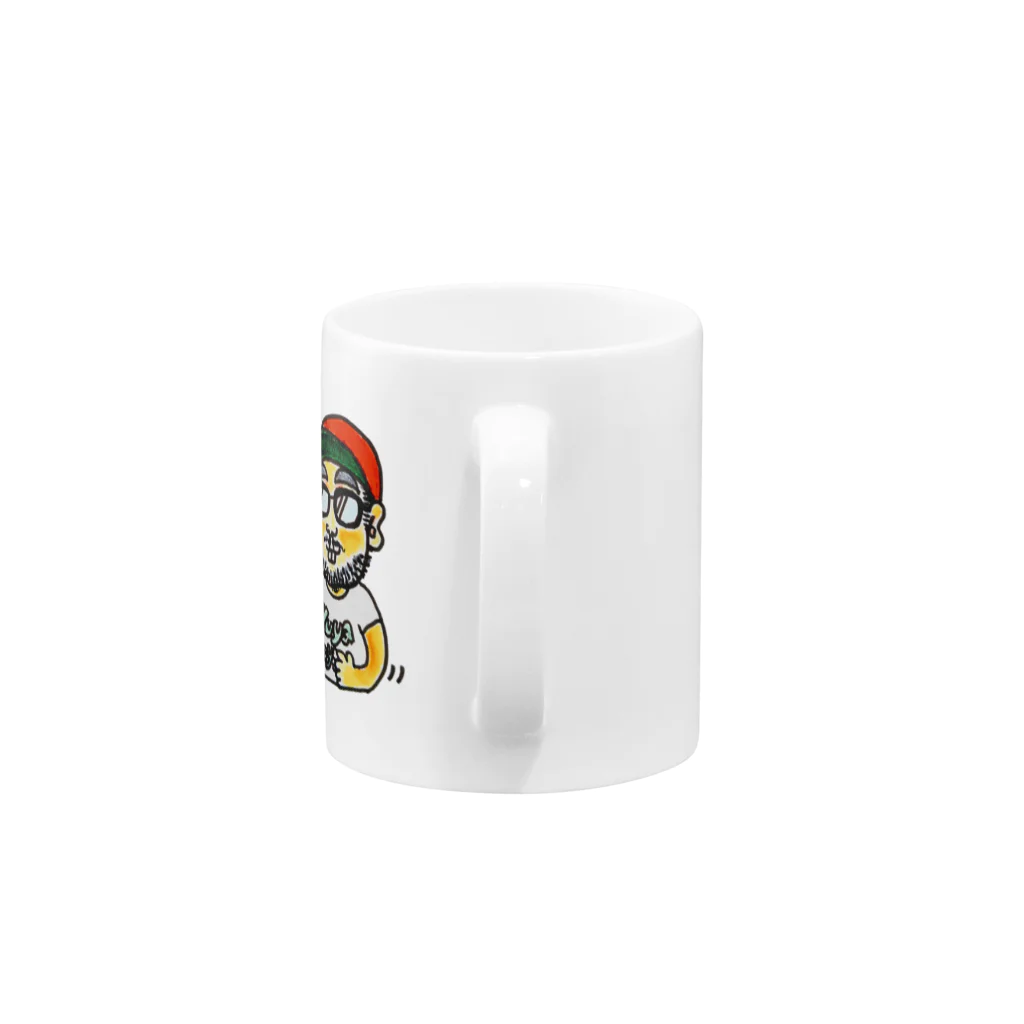 いんでないかいストアのコロナ太りユンドウ Mug :handle