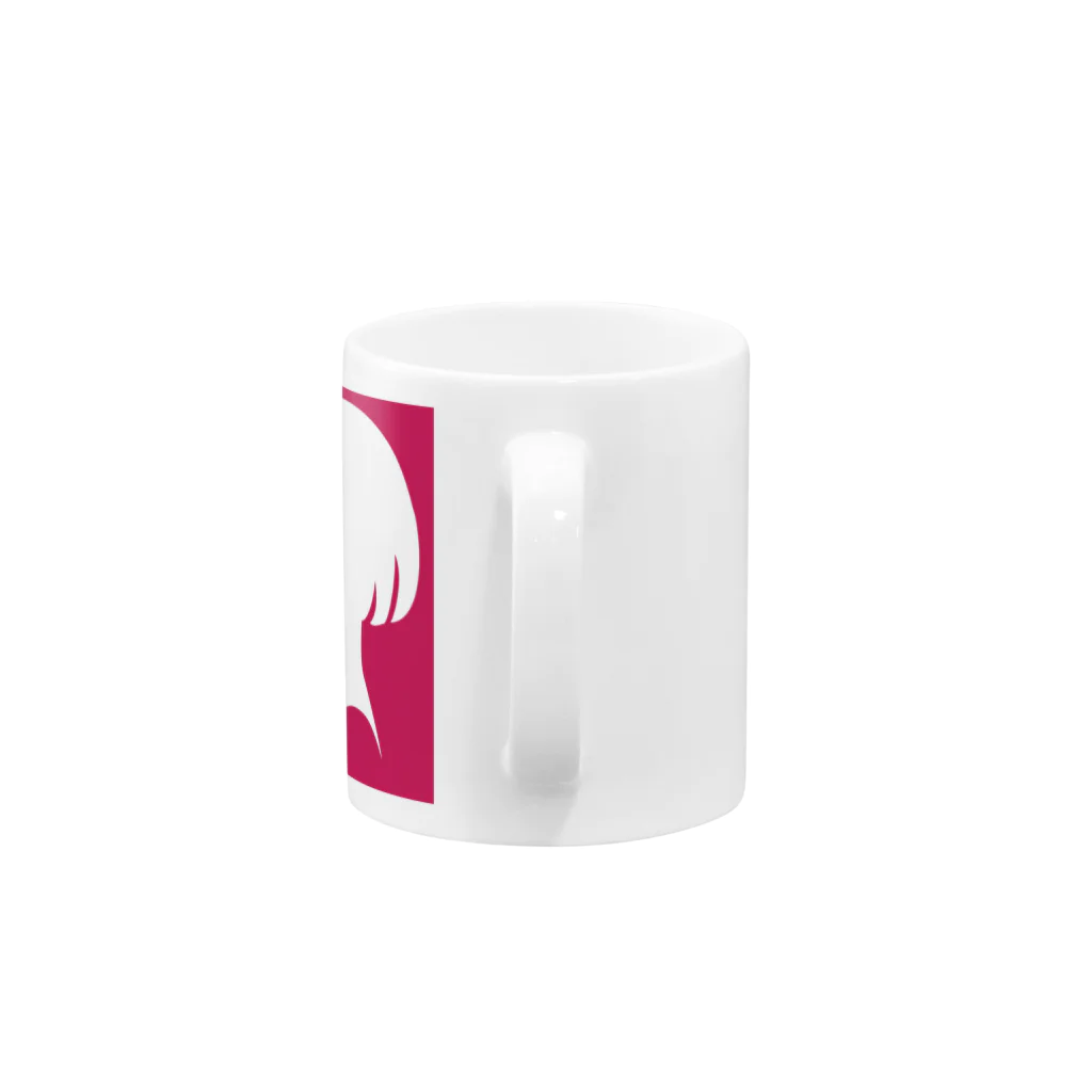 tipsysのロゴ スクエア Mug :handle
