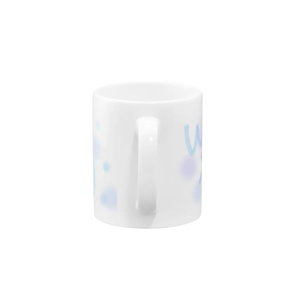 shop reikaの手洗いしようWash your hands Mug :handle