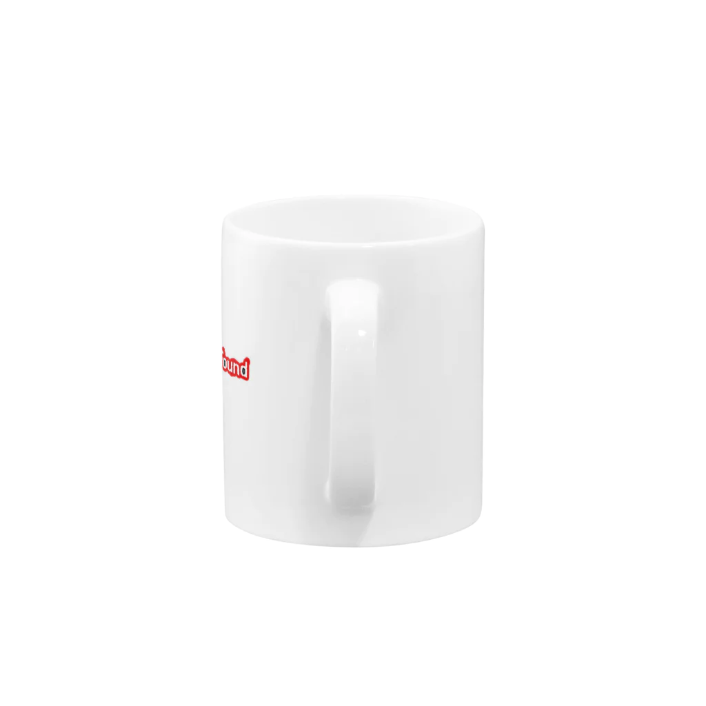 アムモ98ホラーチャンネルショップの『Ｎｏｔ Ｆｏｕｎｄ』カップ Mug :handle