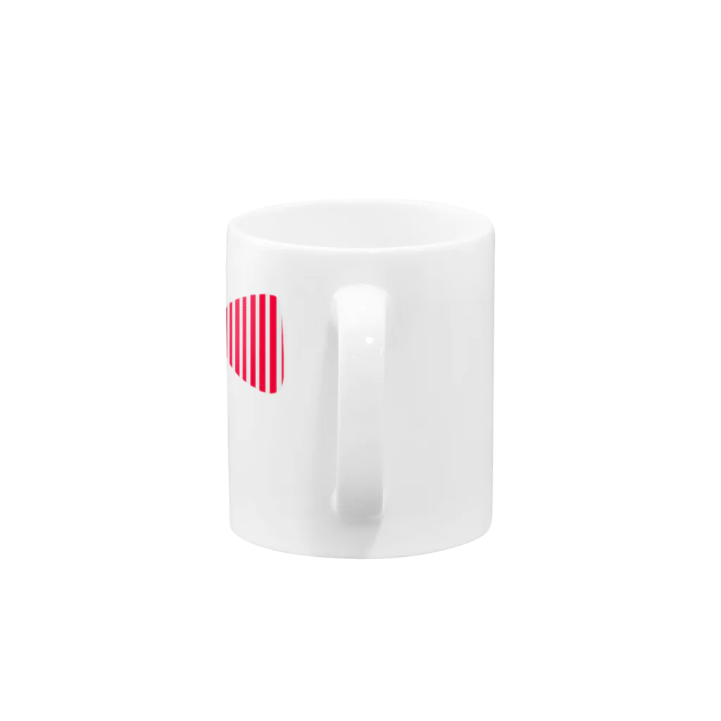 なの蝶ネクタイ Mug :handle