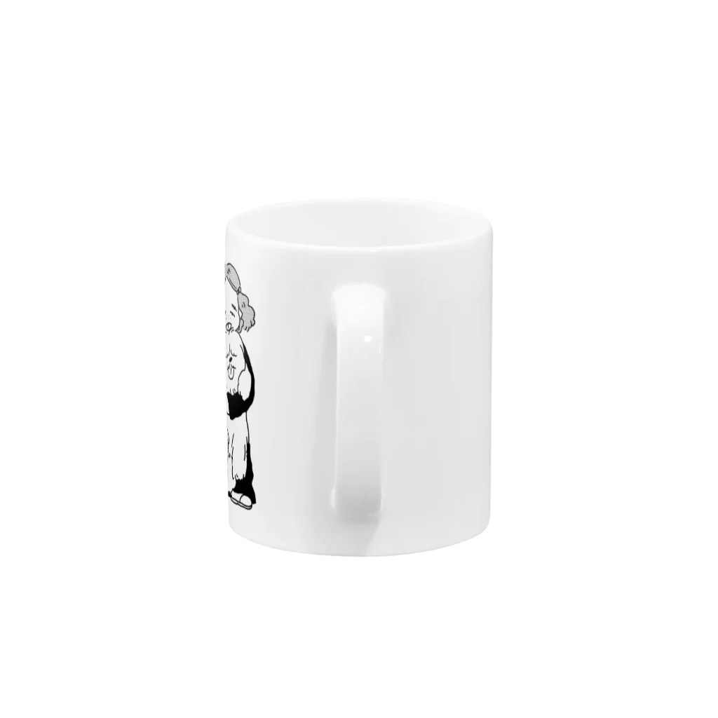 SUZURI de ぺこやのわんわん Mug :handle