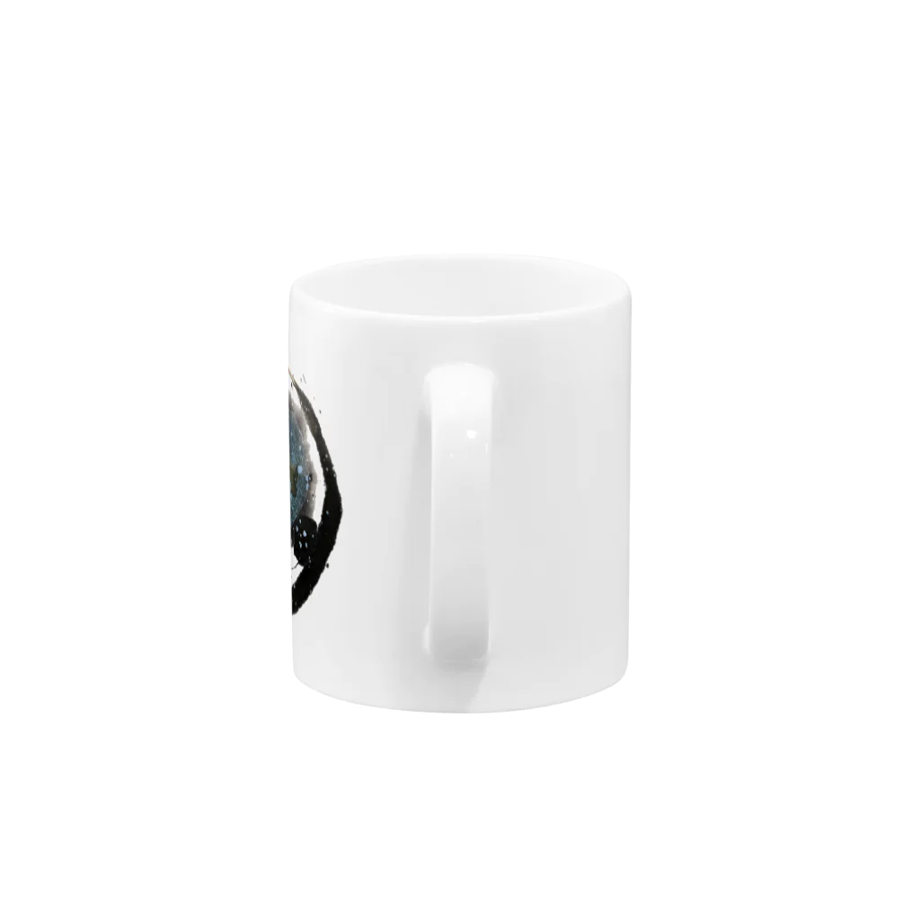 WAMI ARTのウツホ(宇宙) Mug :handle
