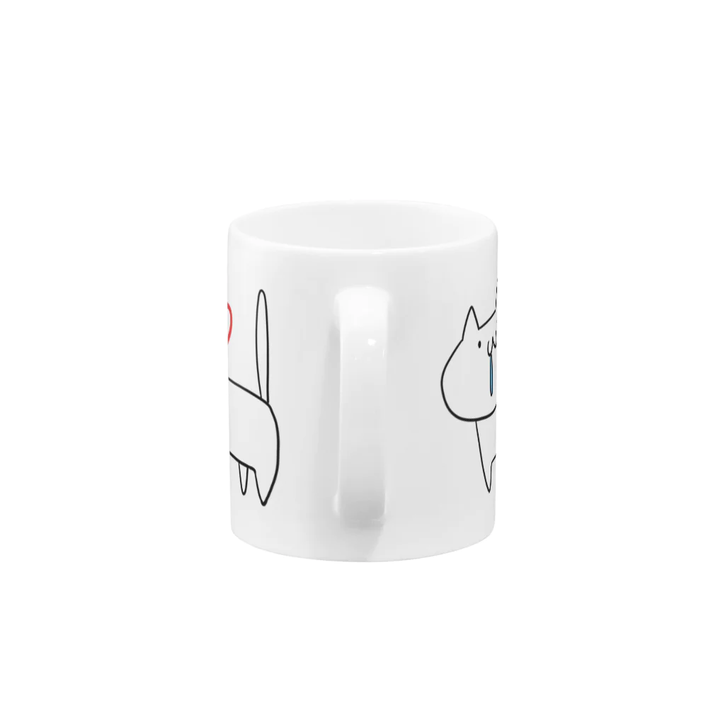 ヴァンにゃのねこ Mug :handle