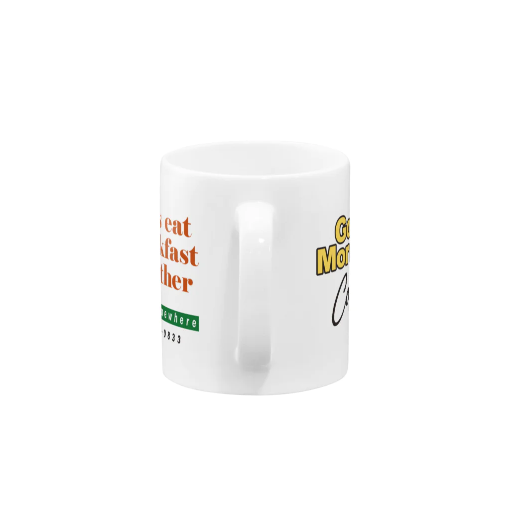 GOOD MORNING COFFEEのGood  Morning Coffee Mug :handle