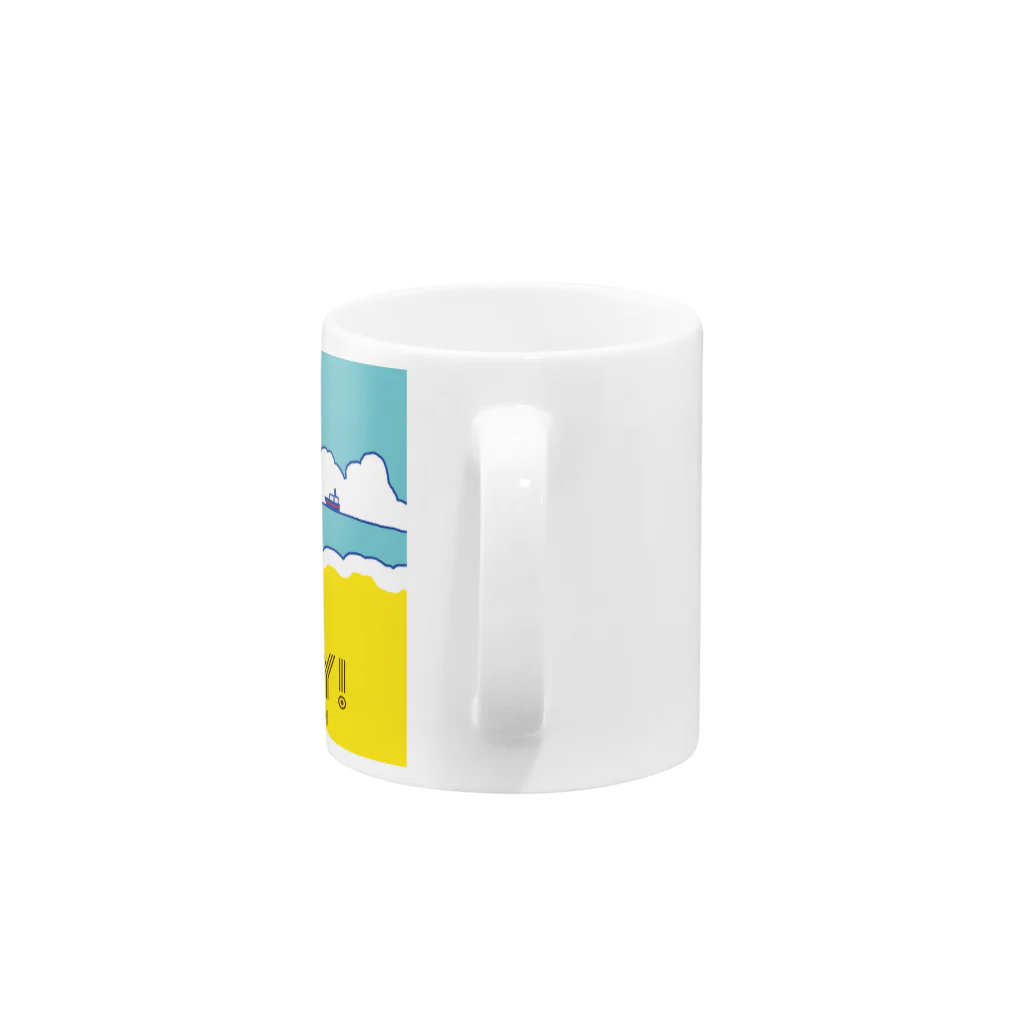 TONY!のTONY! on the beach (昼) Mug :handle