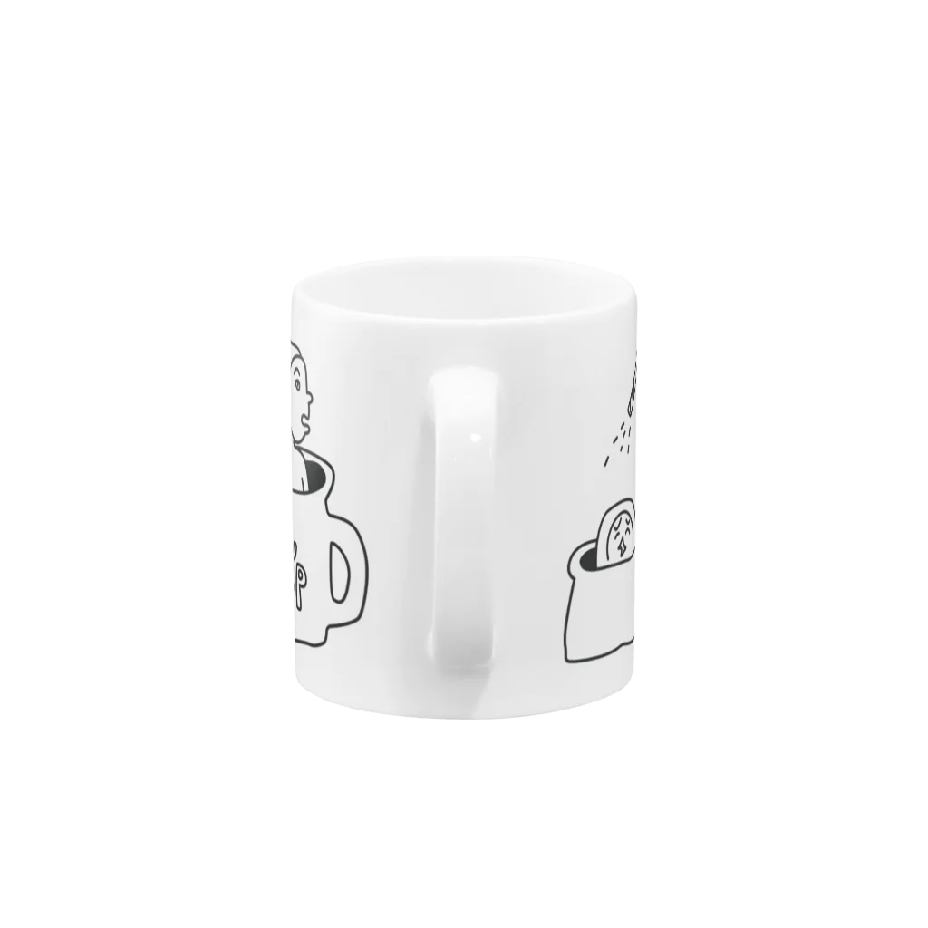 yes_dkのCUP or CAP Mug :handle