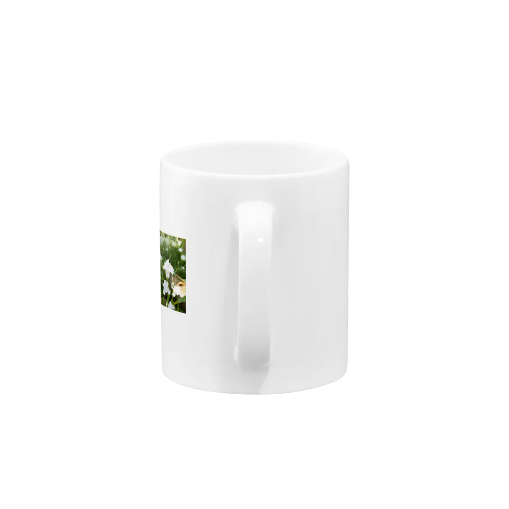 やまとねこのシャガの花畑 Mug :handle