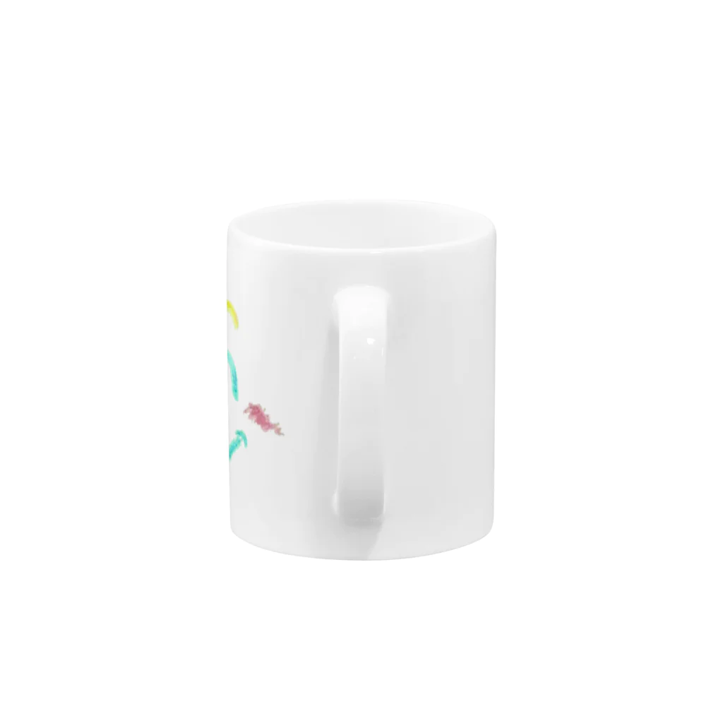 no.14のネココ Mug :handle