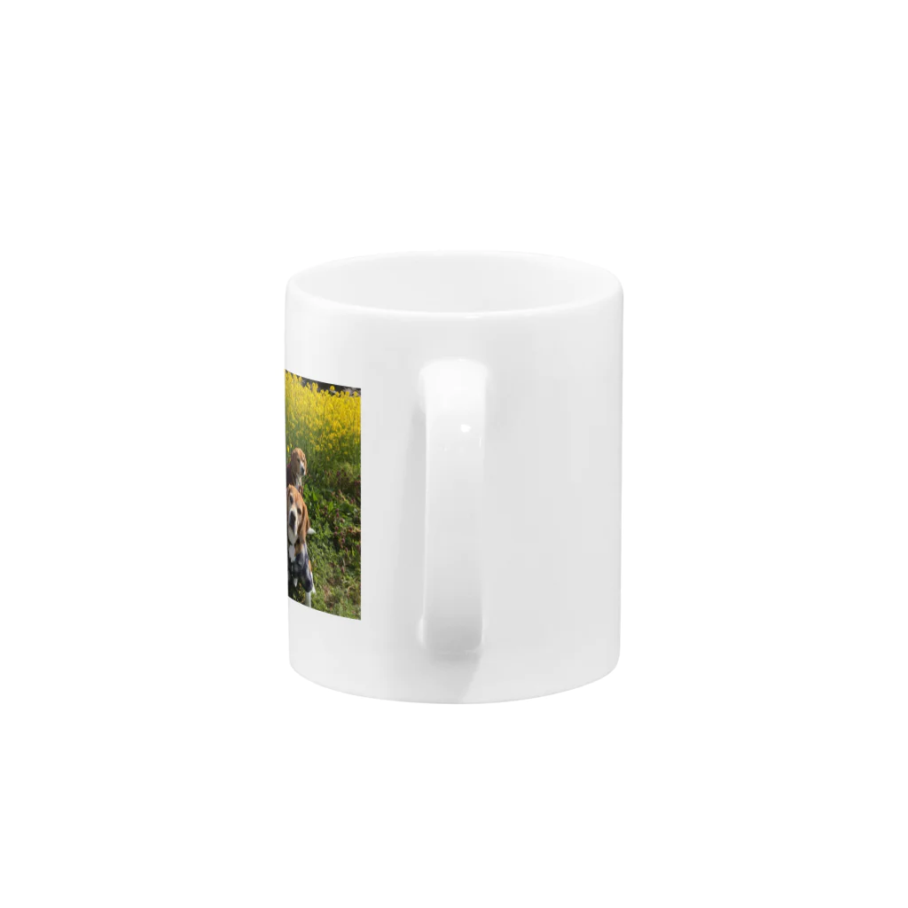 hansmidorietcのビーグルブラザーズ Mug :handle