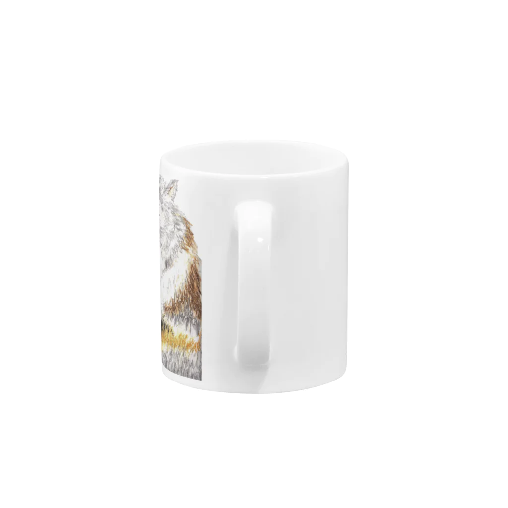 R503の狼の皮を被った女の子 Mug :handle