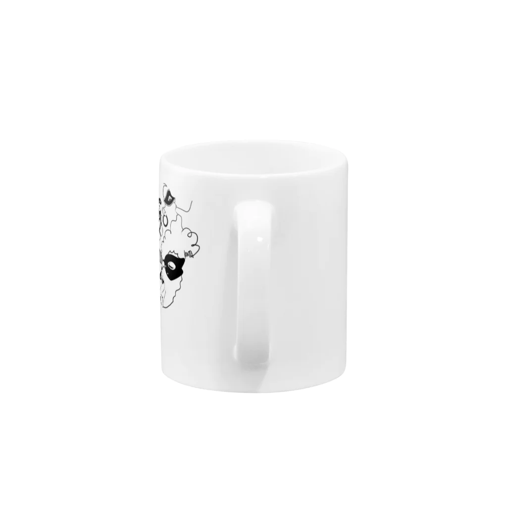 SIXTY-NINE FACTORYの仮面＃1 Mug :handle