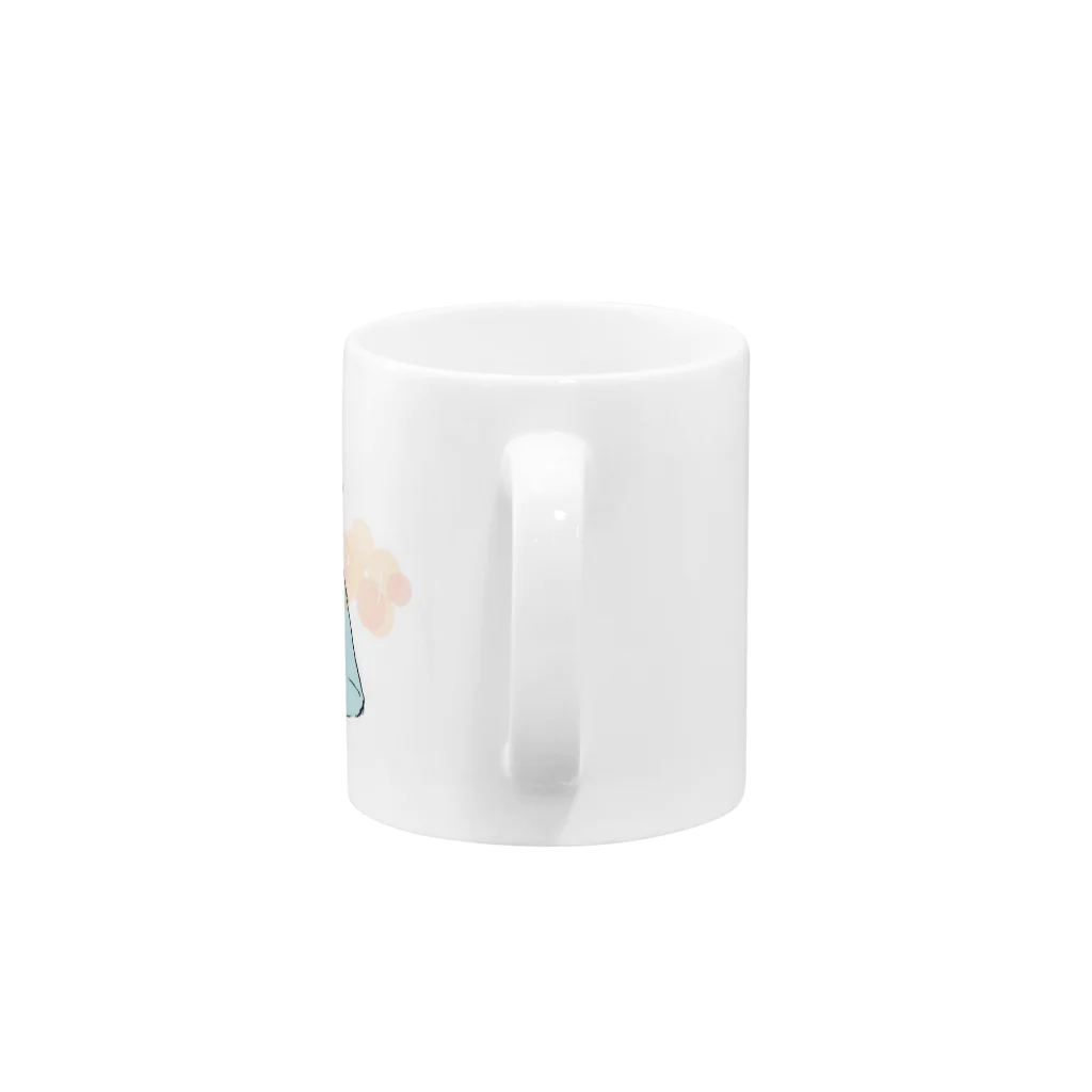 ｲﾅﾂｷﾅﾂｷの三角フラスコ Mug :handle