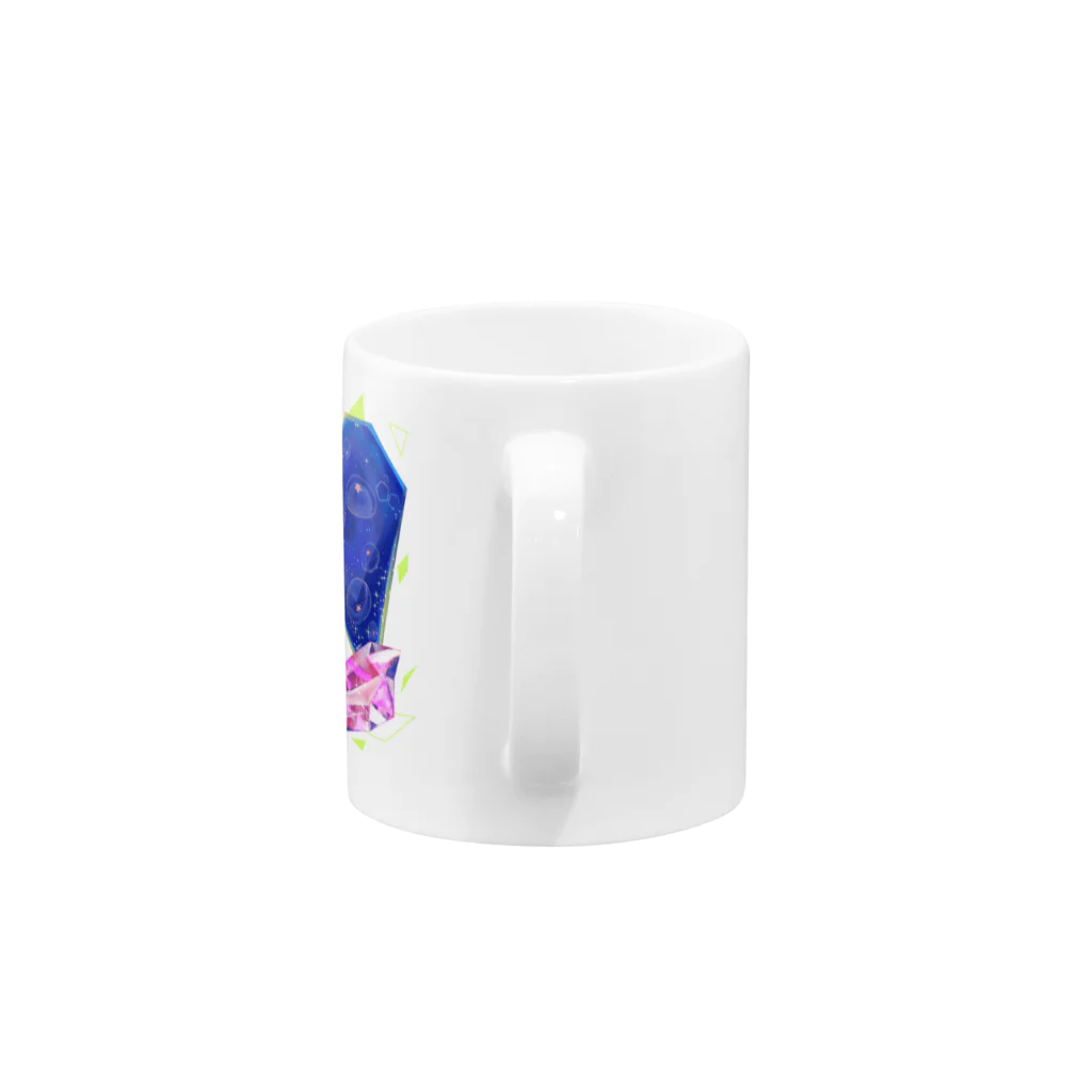 あとりえくらげのクラゲビジュー Mug :handle