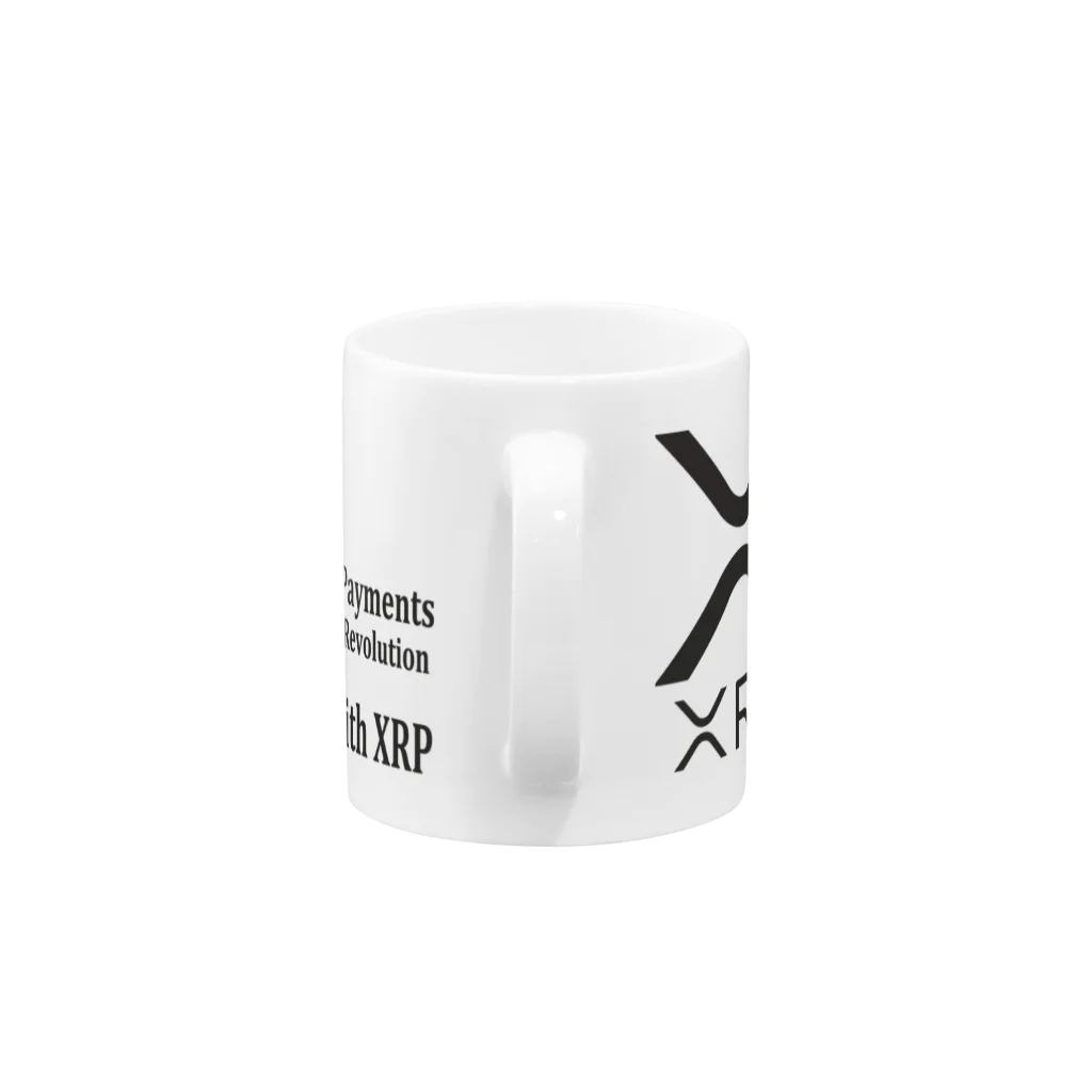 Pana@XRPのXRP マグカップ1 マグカップの取っ手の部分