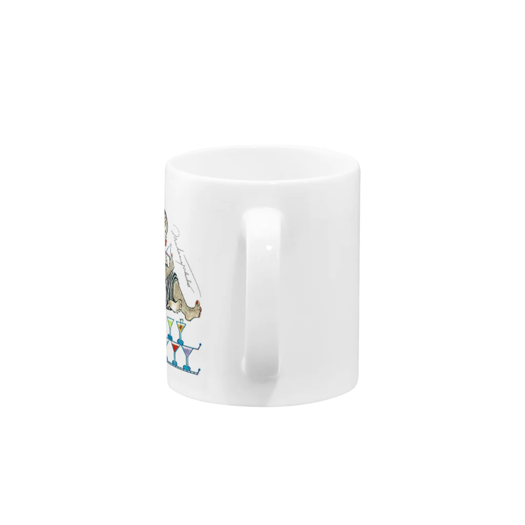 マダム・タカコshop　(byジャズ ビレバン)のカクテル占い！？ Mug :handle