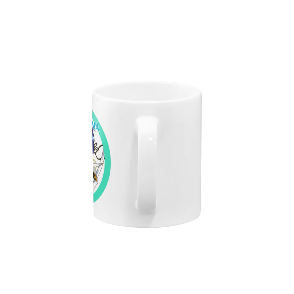 kottymarushopのWAKASAMA CLUB Mug :handle