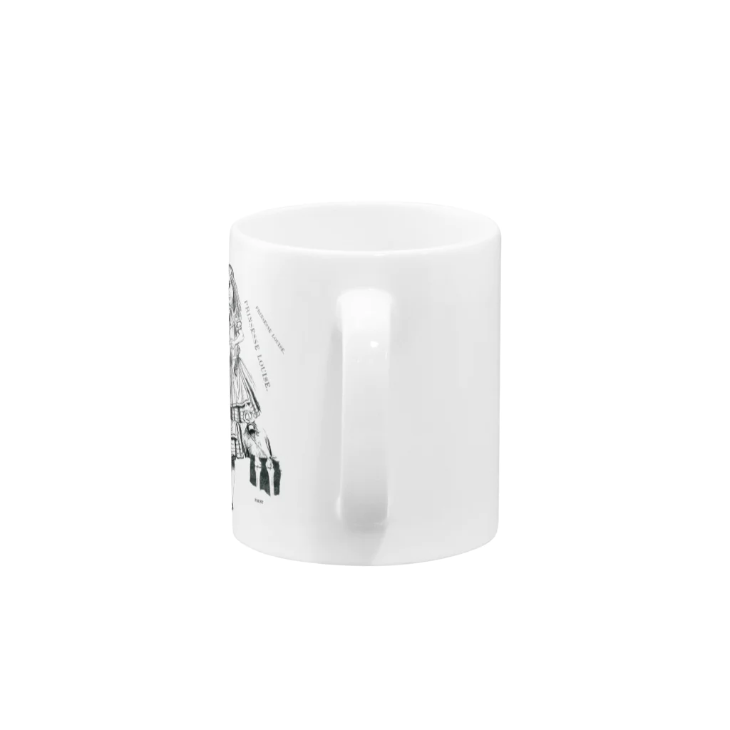 カネシロコウセイ(FAUST)のP​R​I​N​S​E​S​S​E​ ​L​O​U​I​S​E​. Mug :handle