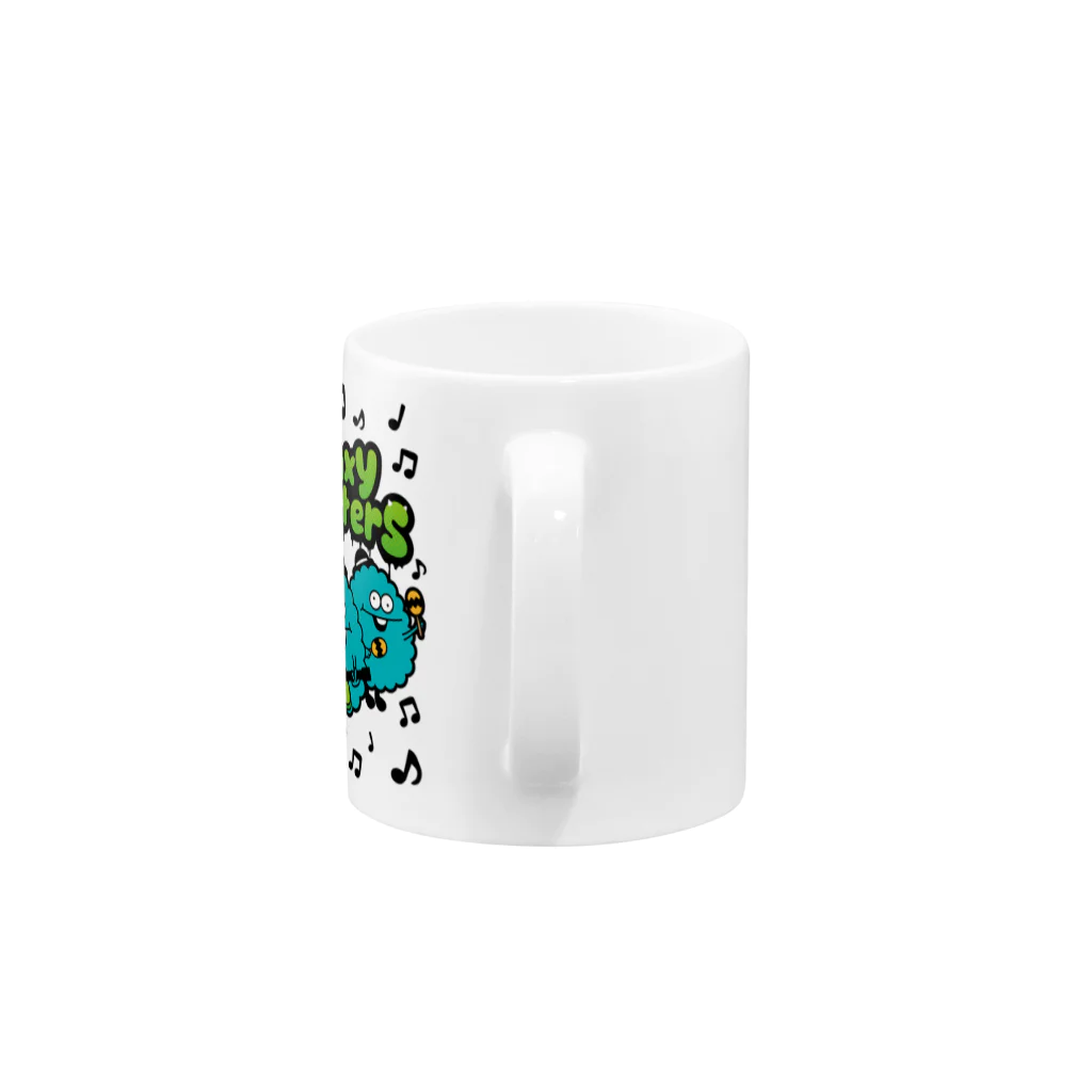 SARNOのお店のGalaxy Monsters Mug :handle