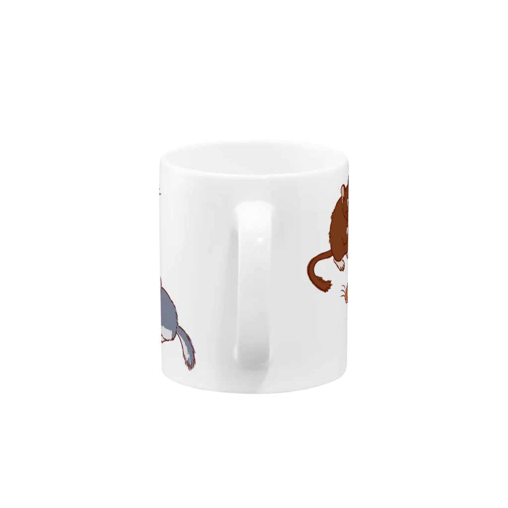 ねぐらのねずみマグカップ Mug :handle