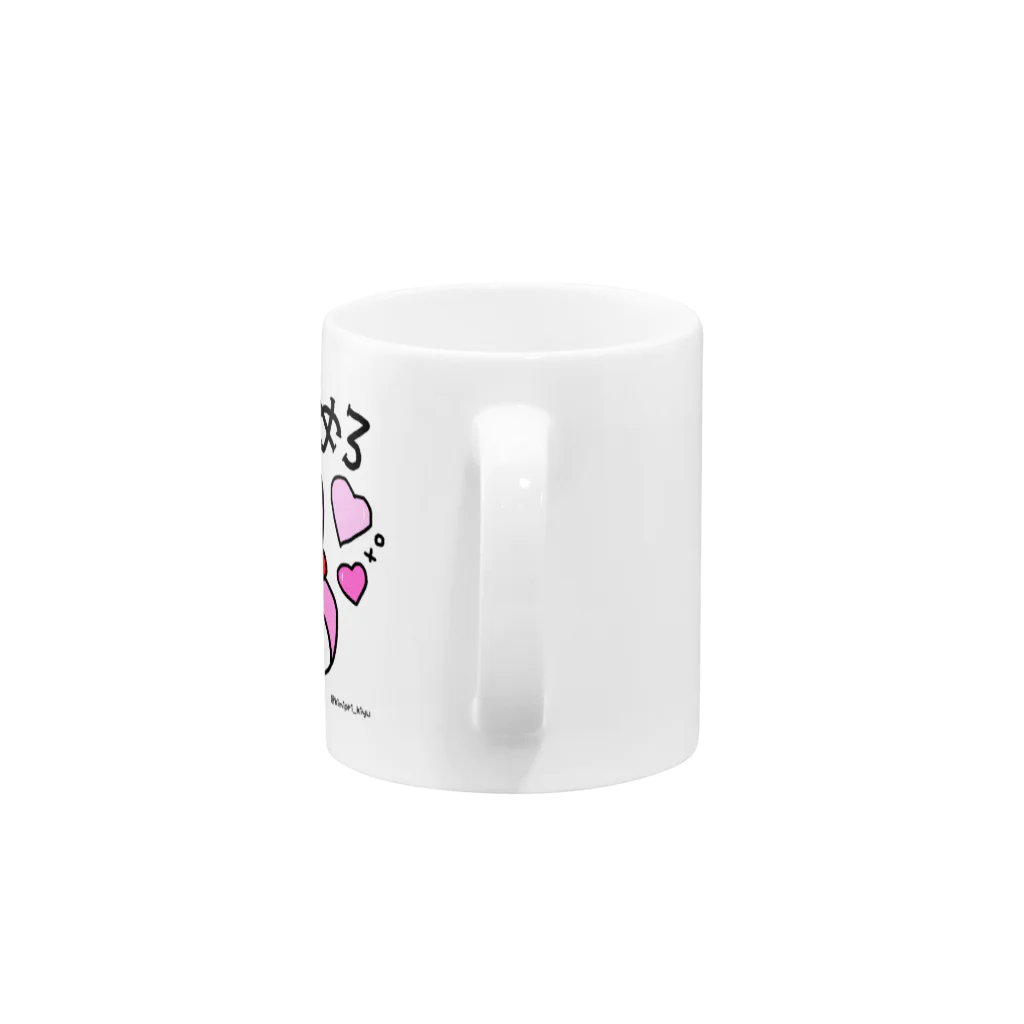 きゆぴぃちゃんのやつのぴえんめろちゃん Mug :handle