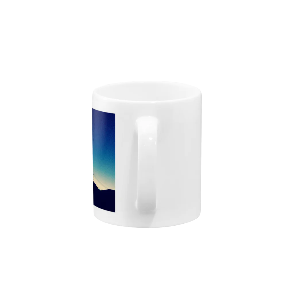 サンカクガールのたそかれ Mug :handle