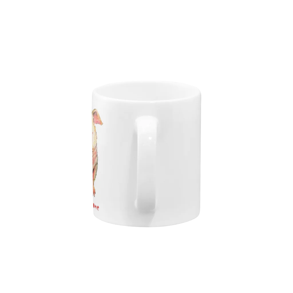 aNone sOnoneのスキニーギニアピッグ　#2 Mug :handle