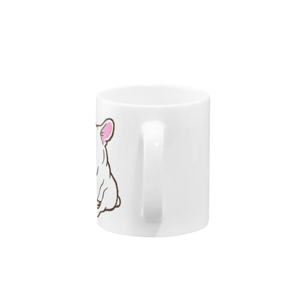 あとりえピノコのいねむりフレブルちゃん Mug :handle