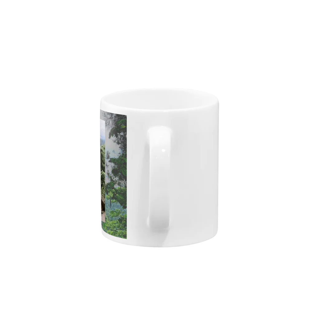 Good Vibes Onlyのmountain view Mug :handle