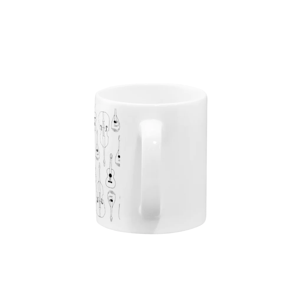 東風のマンドリンオーケストラ(MONOQLO) Mug :handle